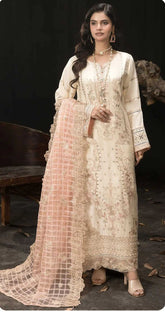 GEORGETTE WITH HEAVY EMBROIDERED WITH KHATLI WORK SUIT